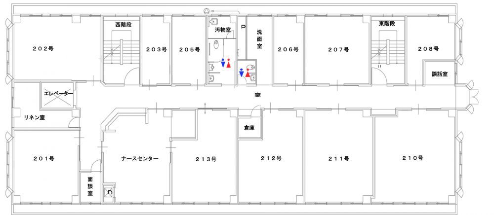 医療法人社団貴和会　佐伯中央病院2F